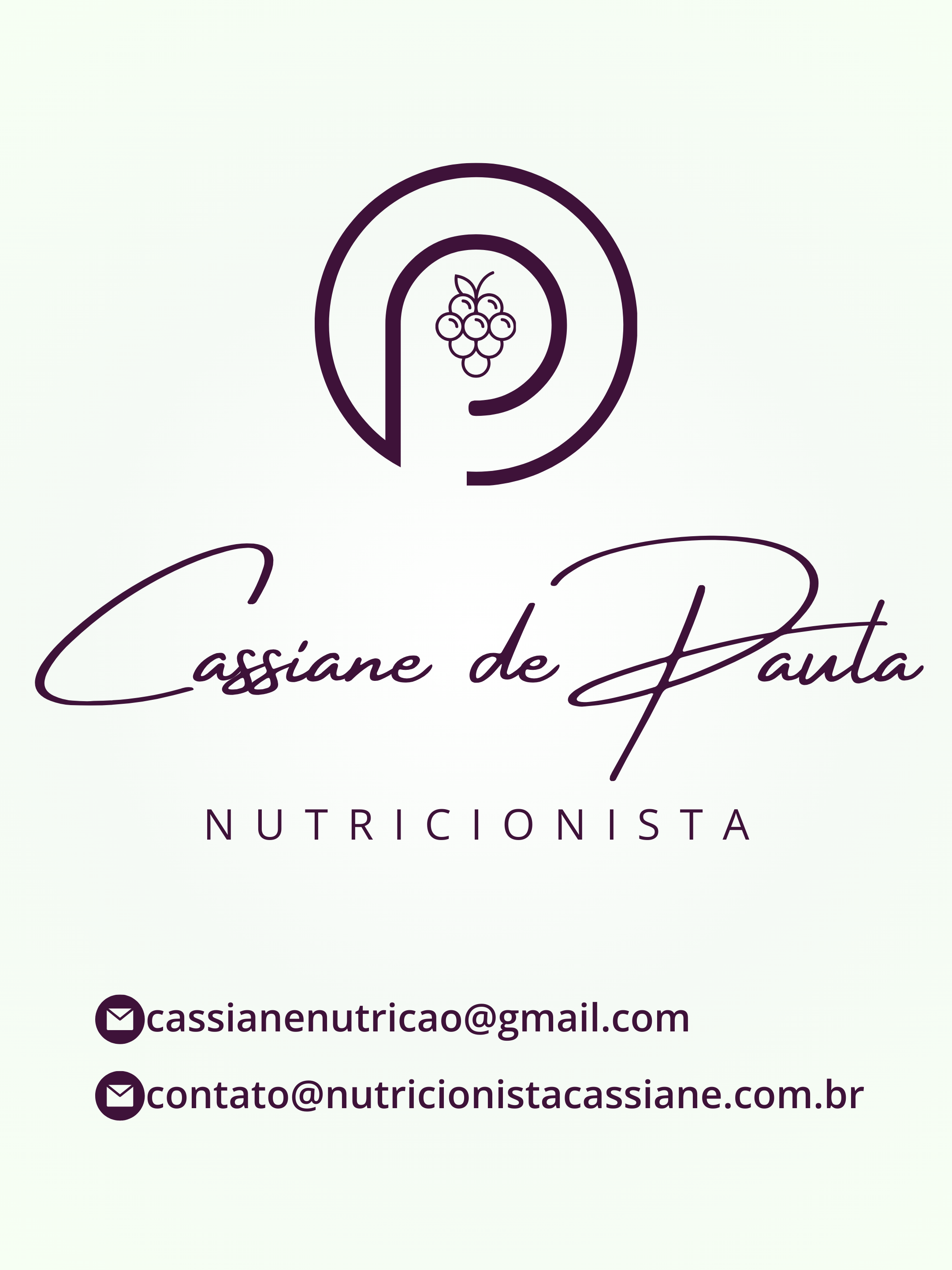 nutricionista cassiane de paula